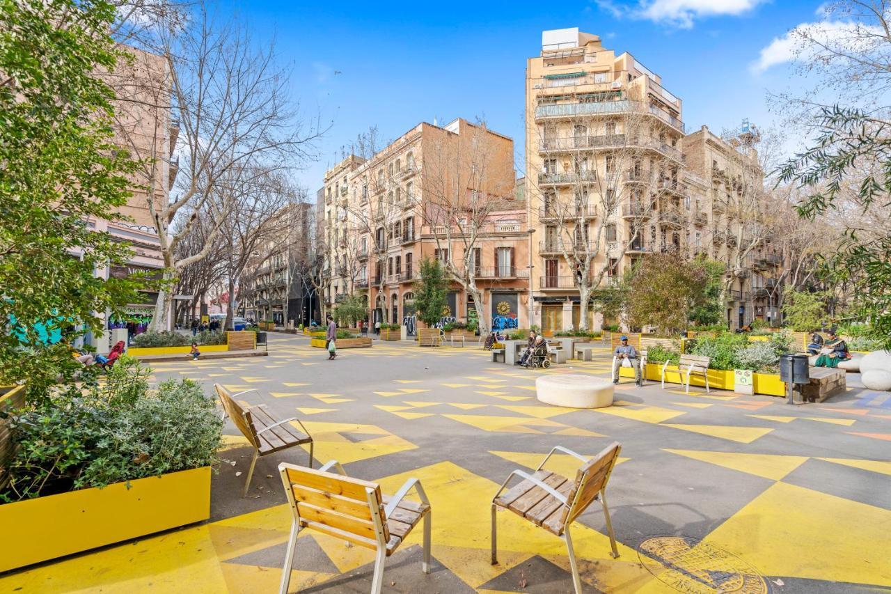 Апартаменти Flateli Borrell Барселона Екстер'єр фото